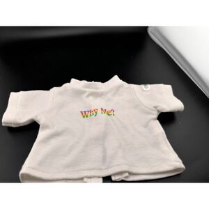 Coleco Cabbage Patch Kids 1980s White Shirt Rainbow Why Me? Vtg VHTF